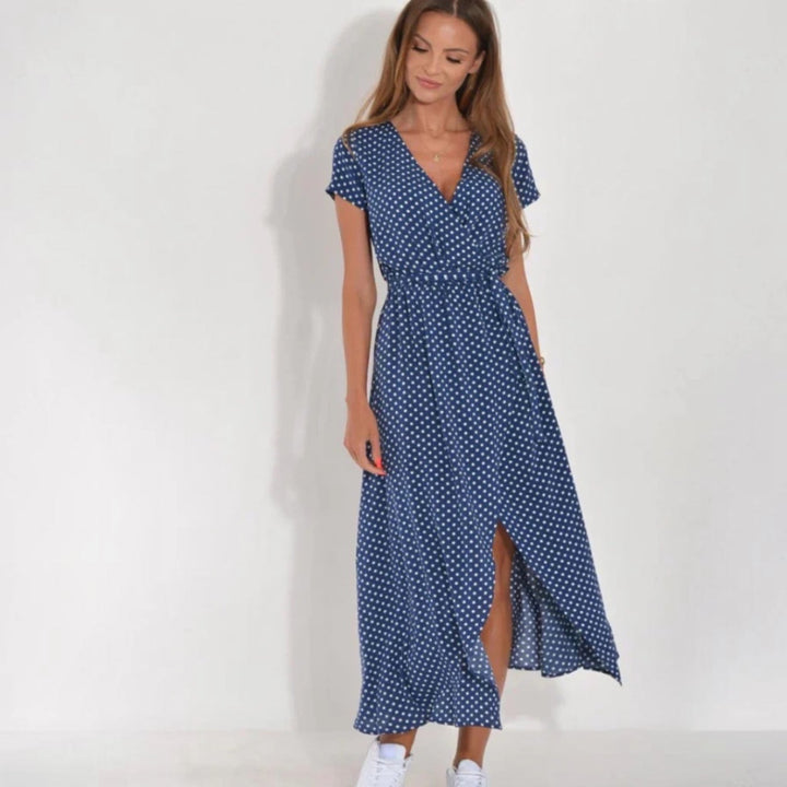 JULIA™ | Robe Col V Élégante