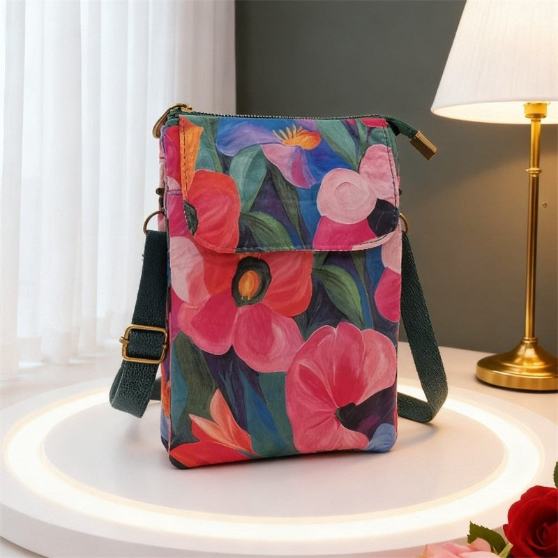 Sac Fleuri Vintage