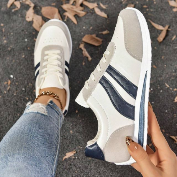 Lina | Baskets Confortables à Lacets Style Casual