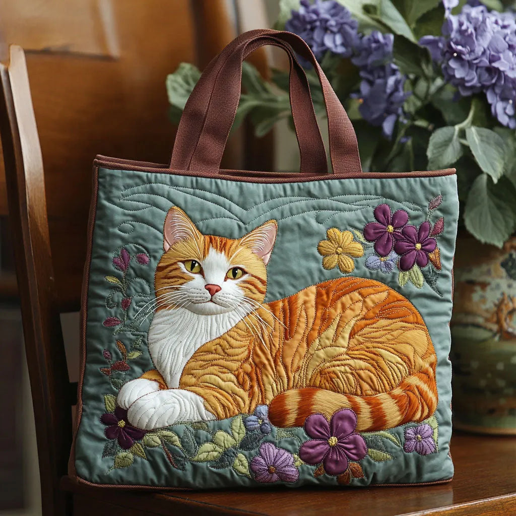 Sac Artisanal Chat Roux
