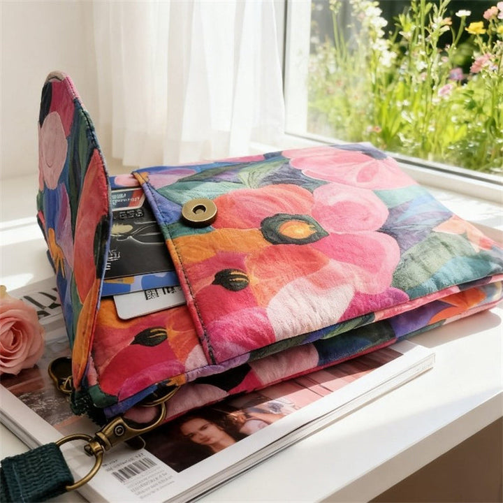 Sac Fleuri Vintage