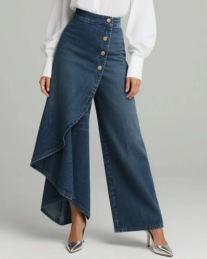 Audrey | Pantalon en Jean Enveloppant