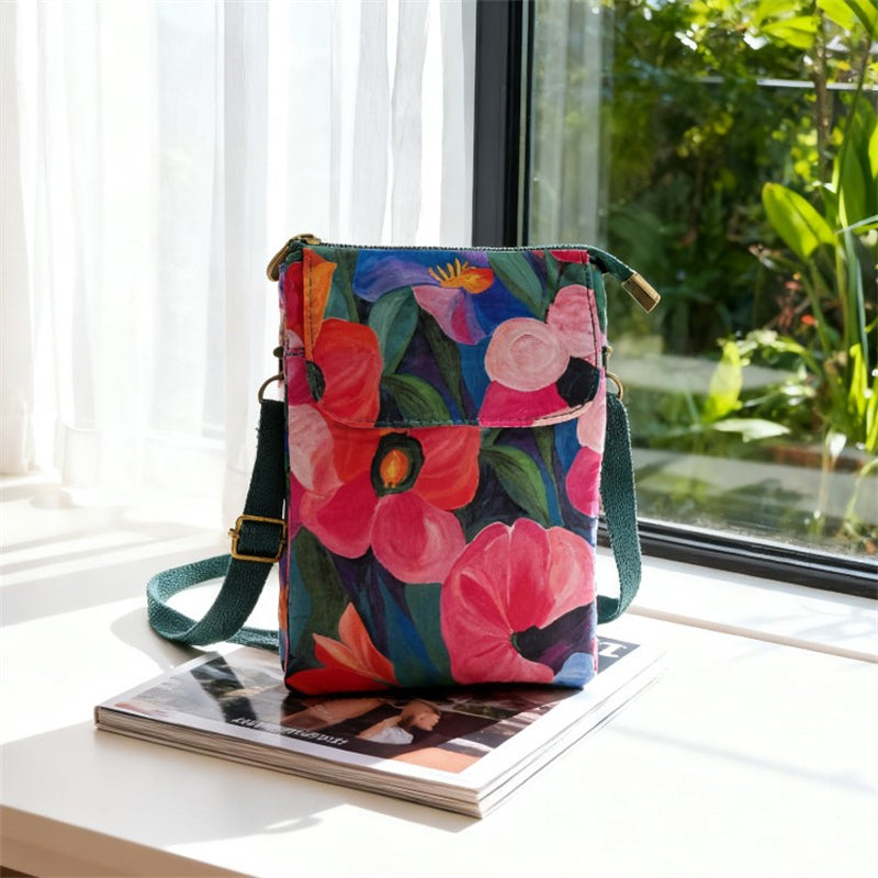 Sac Fleuri Vintage