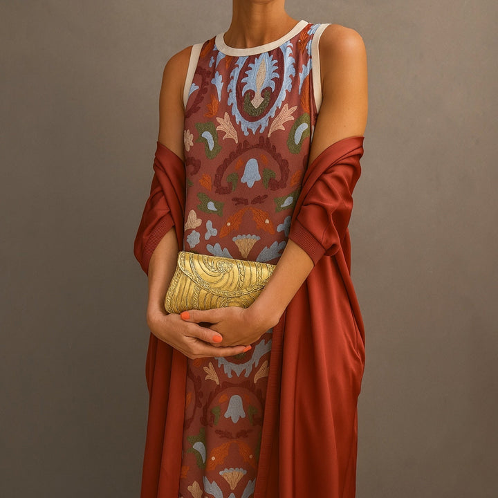 Élina™ | Robe longue imprimée