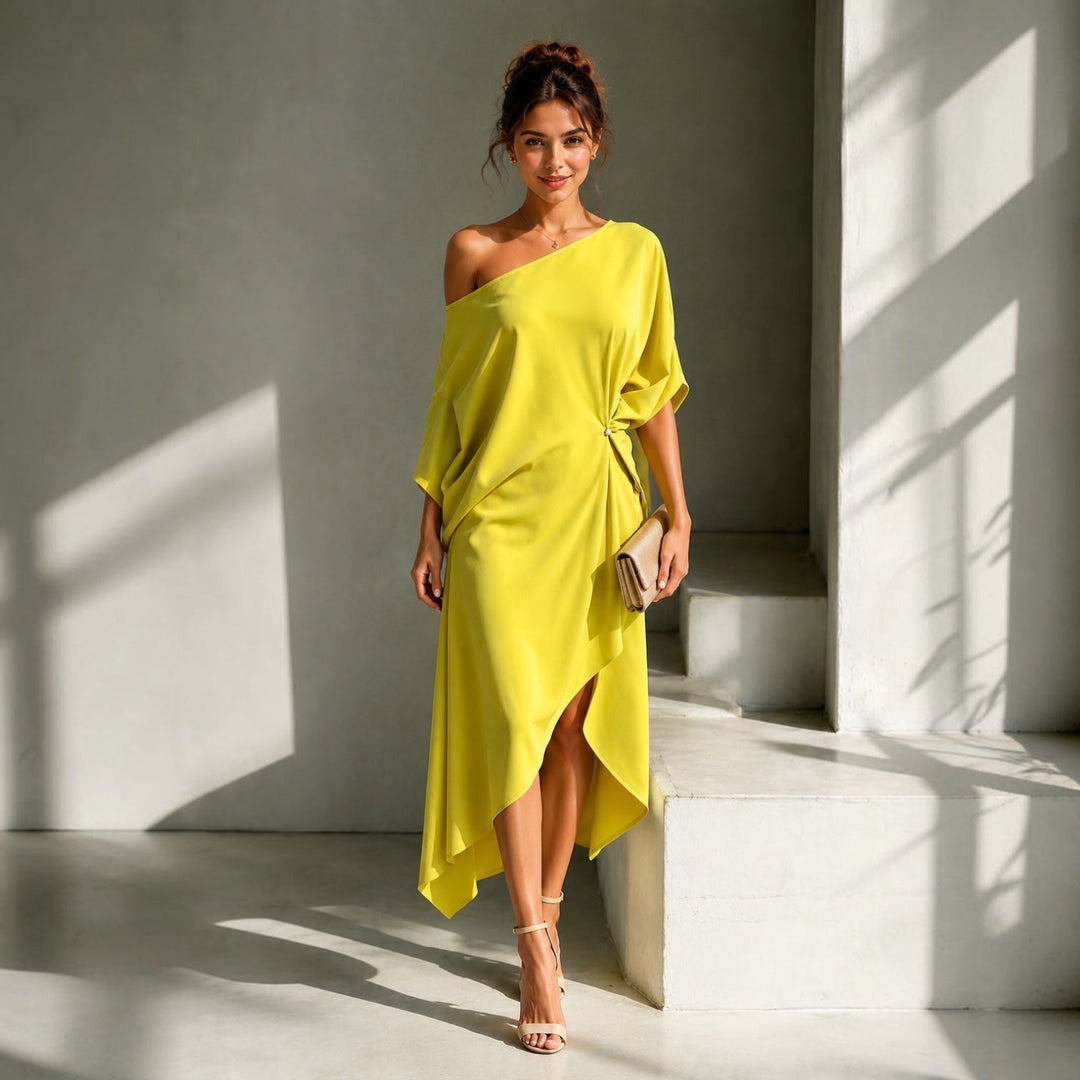 CAMILA™ | Robe Asymétrique Élégante