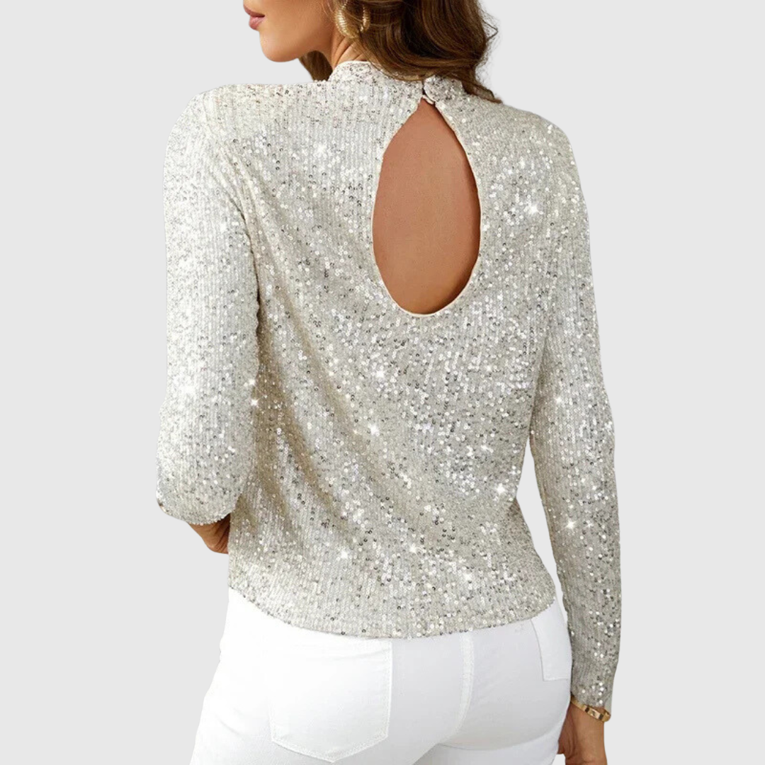 Rosabel | Shimmering Party Top