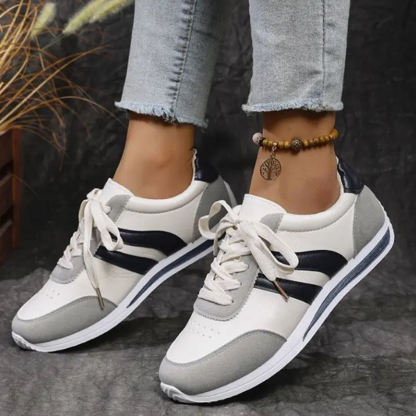 Lina | Baskets Confortables à Lacets Style Casual