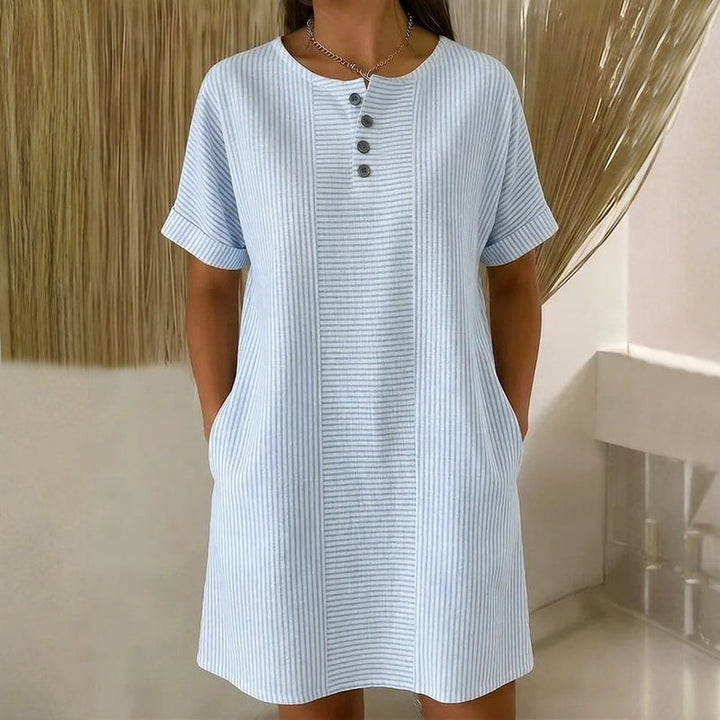 Robe Rayée Décontractée