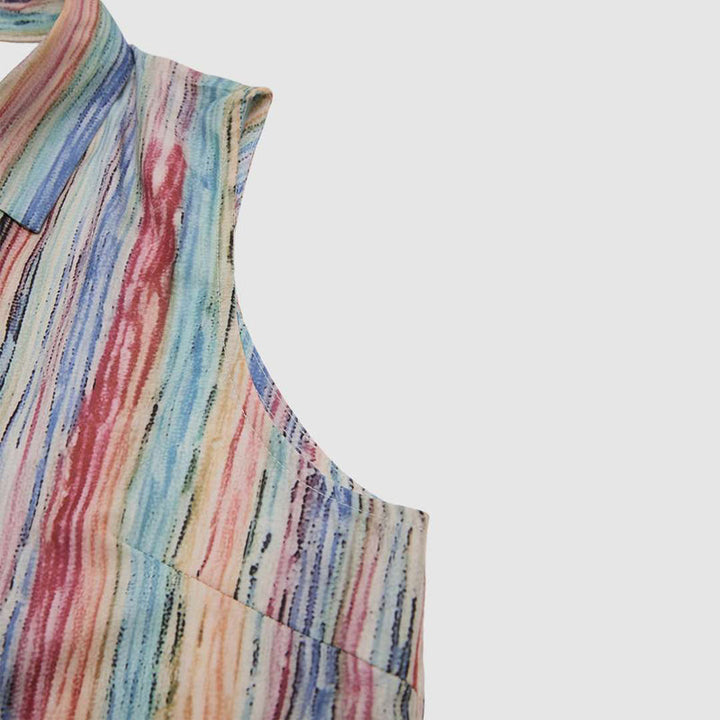 Débardeur À Rayures Colorées