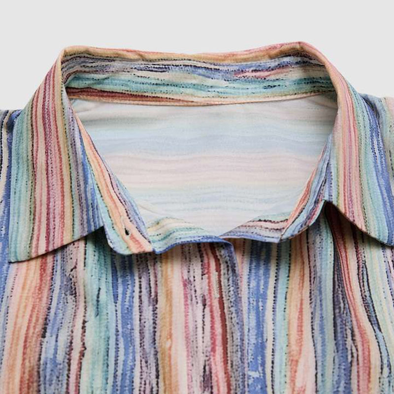 Débardeur À Rayures Colorées