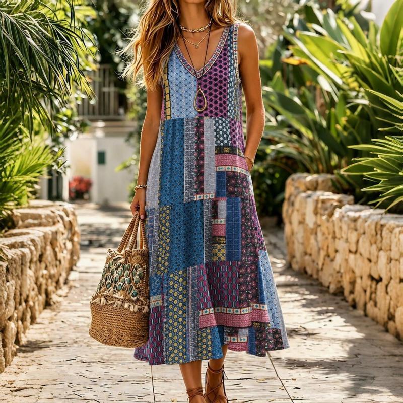 Robe Vintage Décontractée