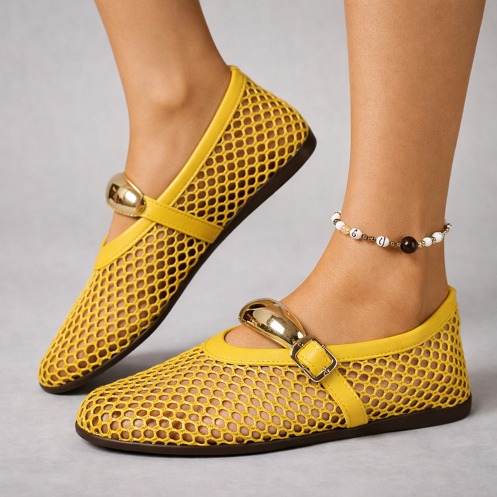 Sophie – Ballerines Orthopédiques Respirantes et Confortables