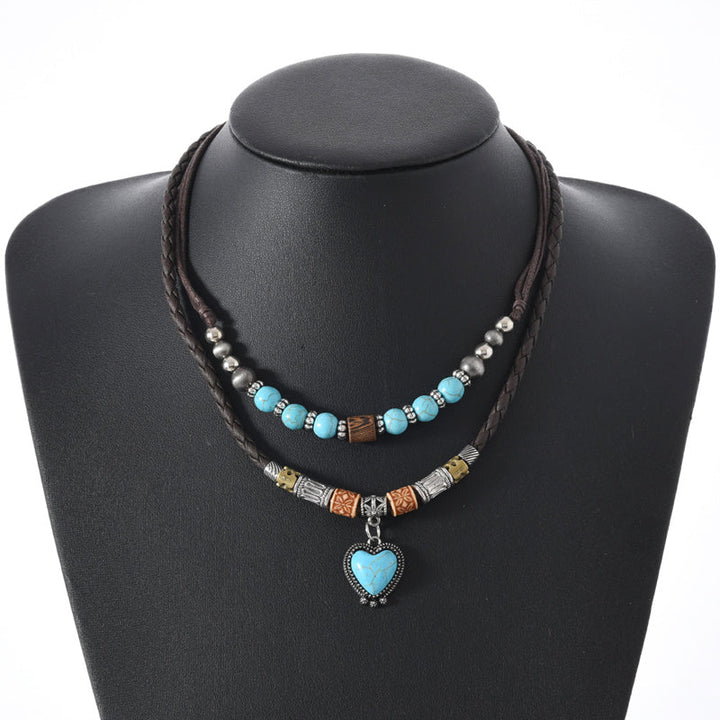 Collier Pendentif Bohème Vintage