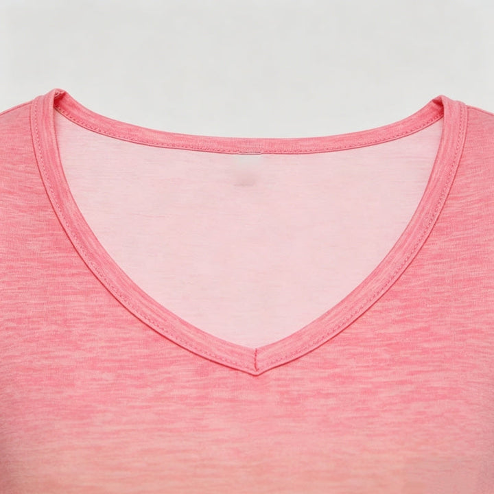 T-Shirt Dégradé Décontracté