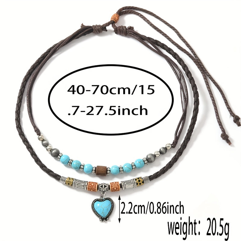 Collier Pendentif Bohème Vintage
