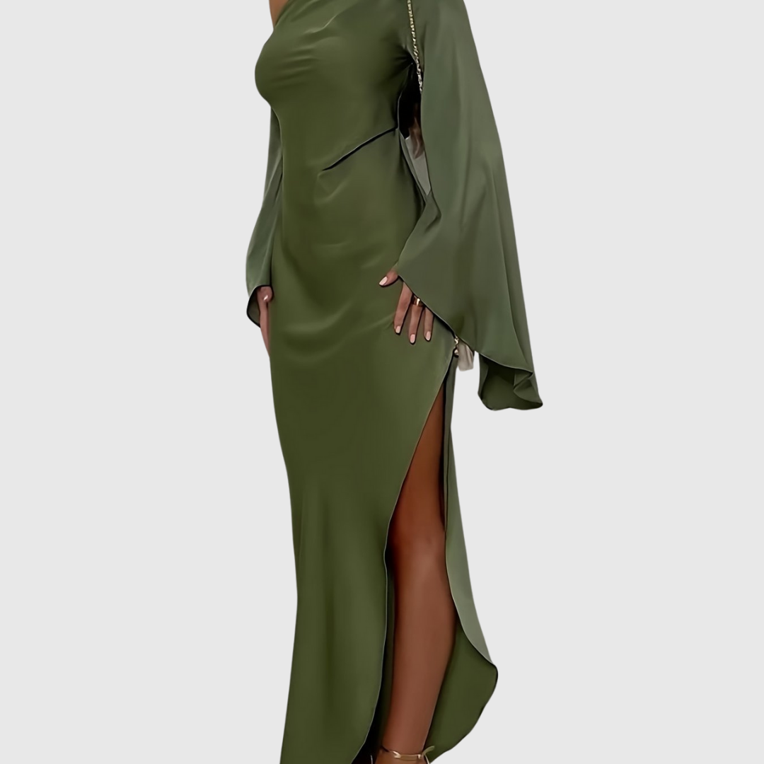 Alyne | Elegant One‑Shoulder Evening Dress
