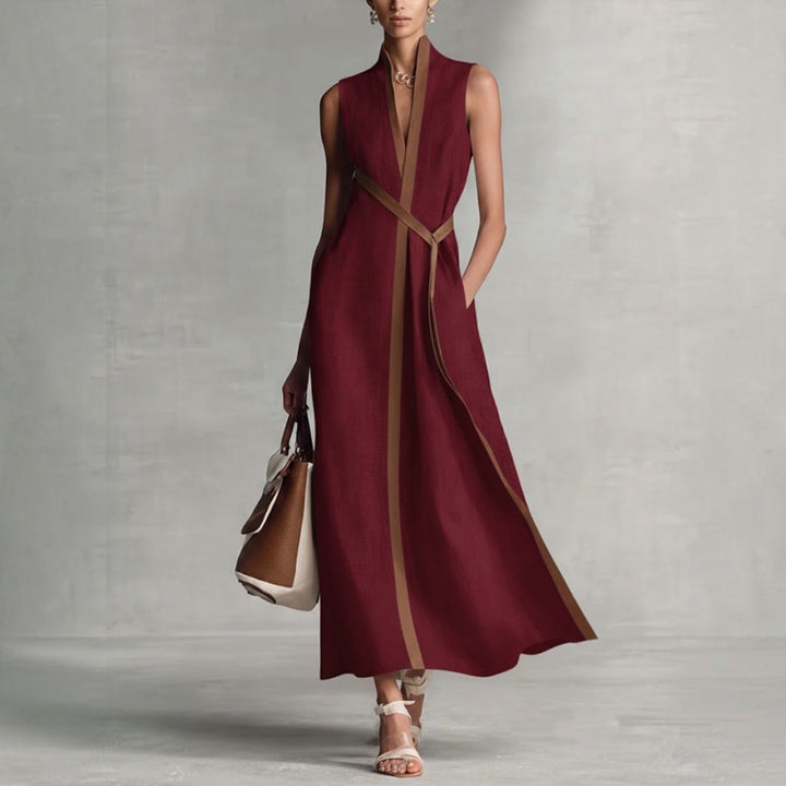 Élira™ | Robe en lin élégante et respirante