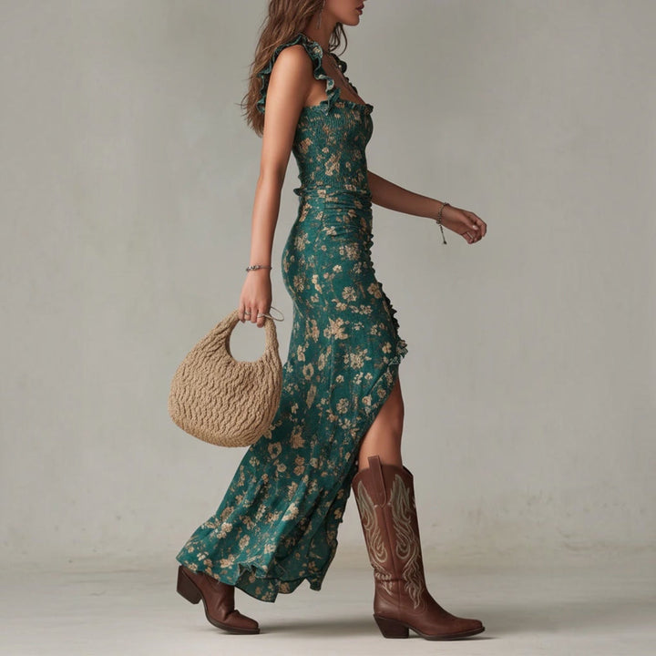 Calla™ | Robe maxi bohème imprimée
