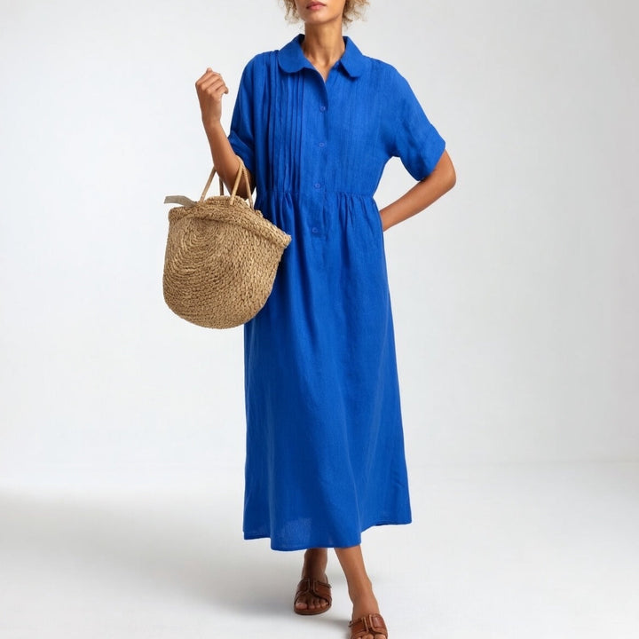 Lysandra™ | Robe chemise fluide d’été