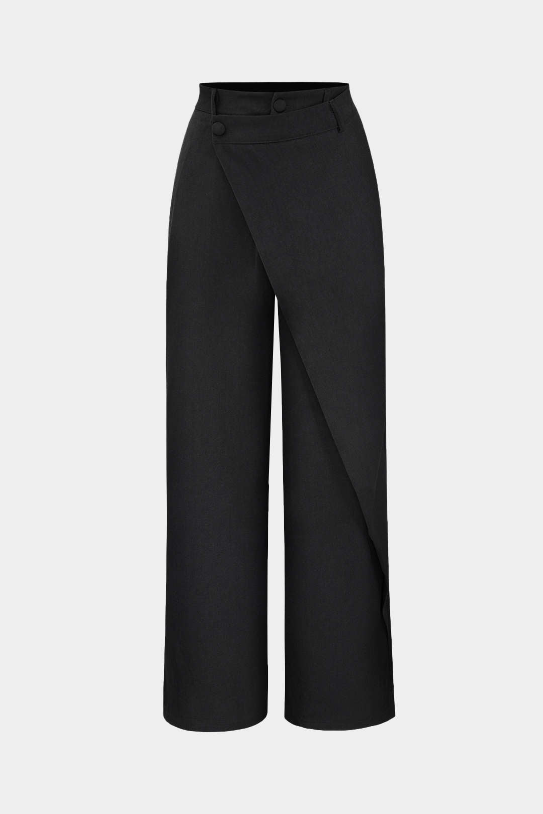 Oaklyn Pantalon droit taille haute avec tombé fluide élégant