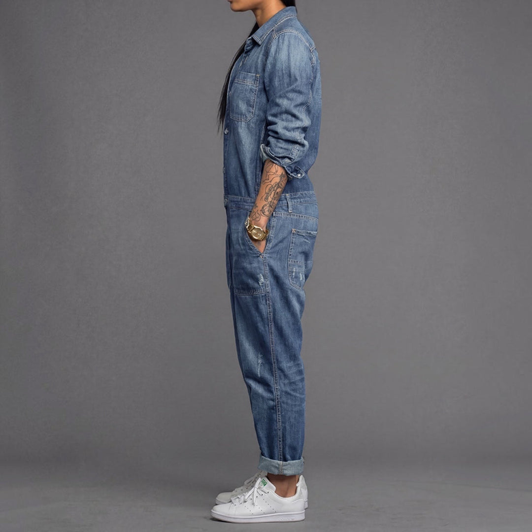 DAPHNÉ™ | Salopette Denim Décontractée