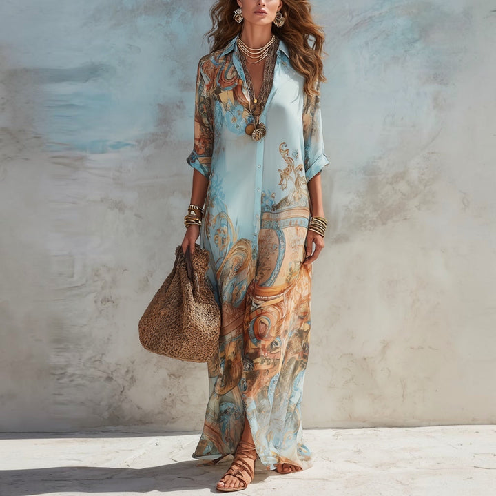 ÉLÉNA™ | Robe d’Été Fluide