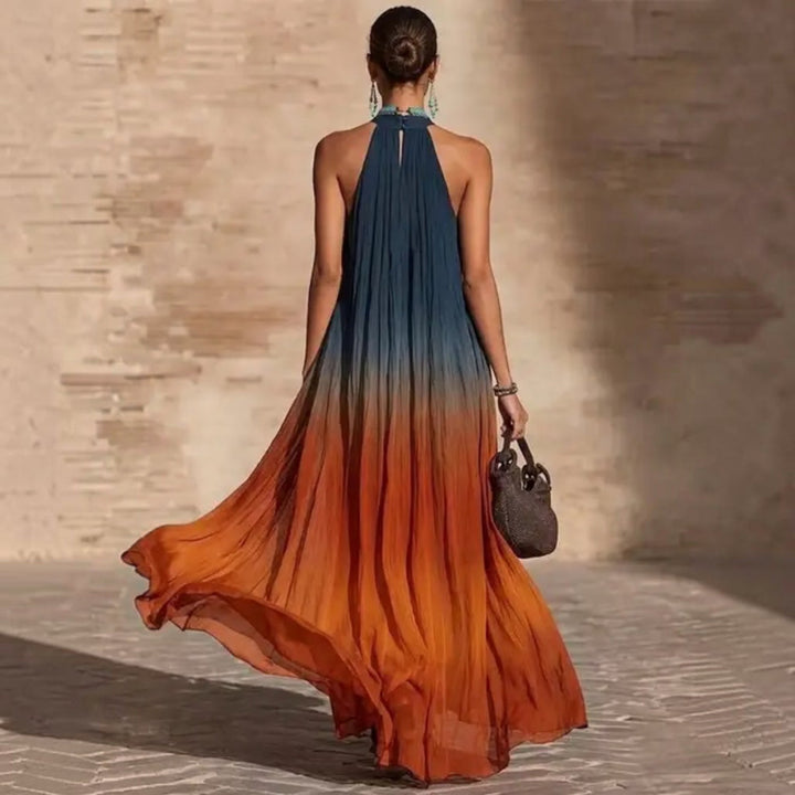 PAULA™ | Robe Longue Élégance Dégradée