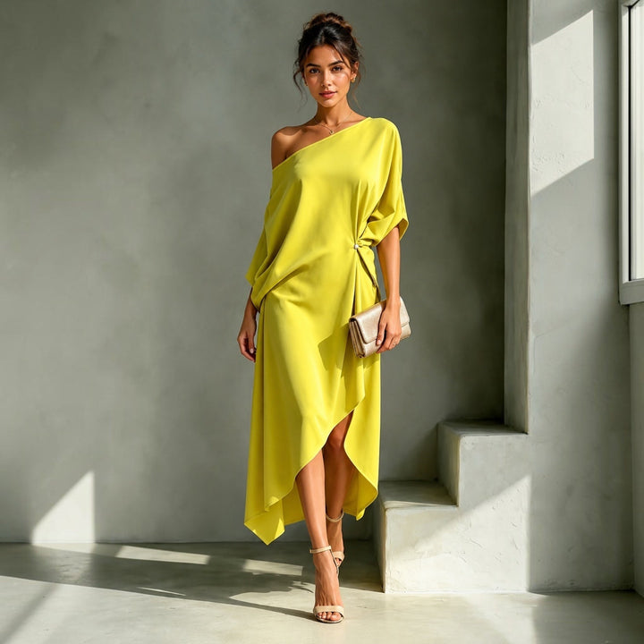 CAMILA™ | Robe Asymétrique Élégante
