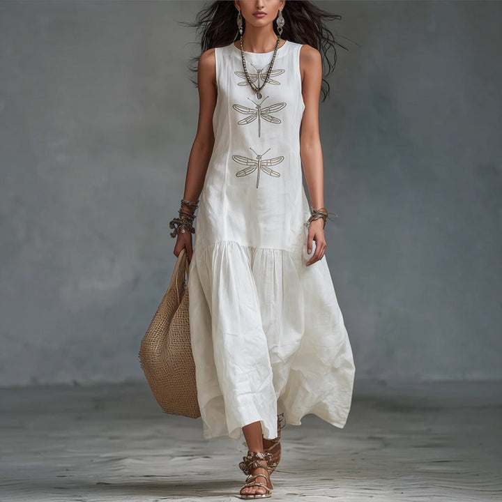 Geneviève™ | Robe Maxi Sans Manches