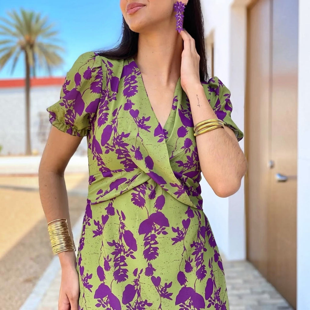 MALVA™ | Robe Fleurie Élégante