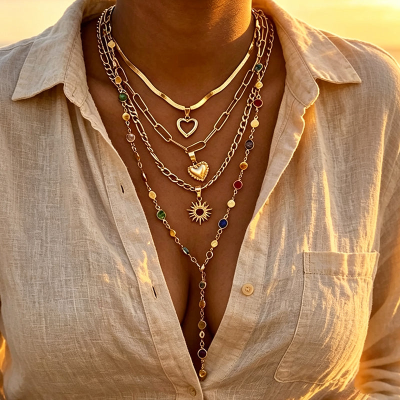 Collier Pendentif Vintage