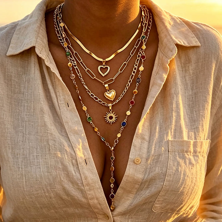 Collier Pendentif Vintage