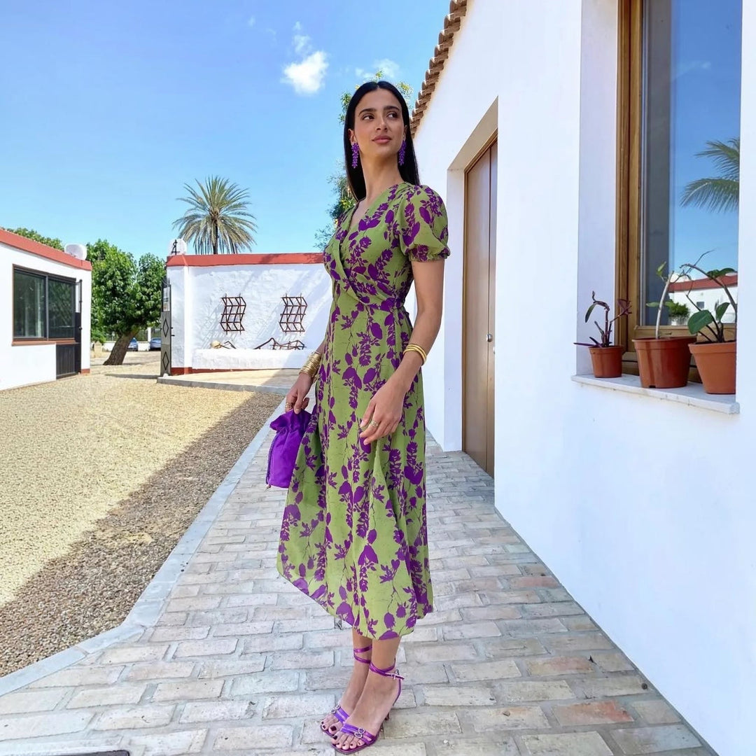 MALVA™ | Robe Fleurie Élégante