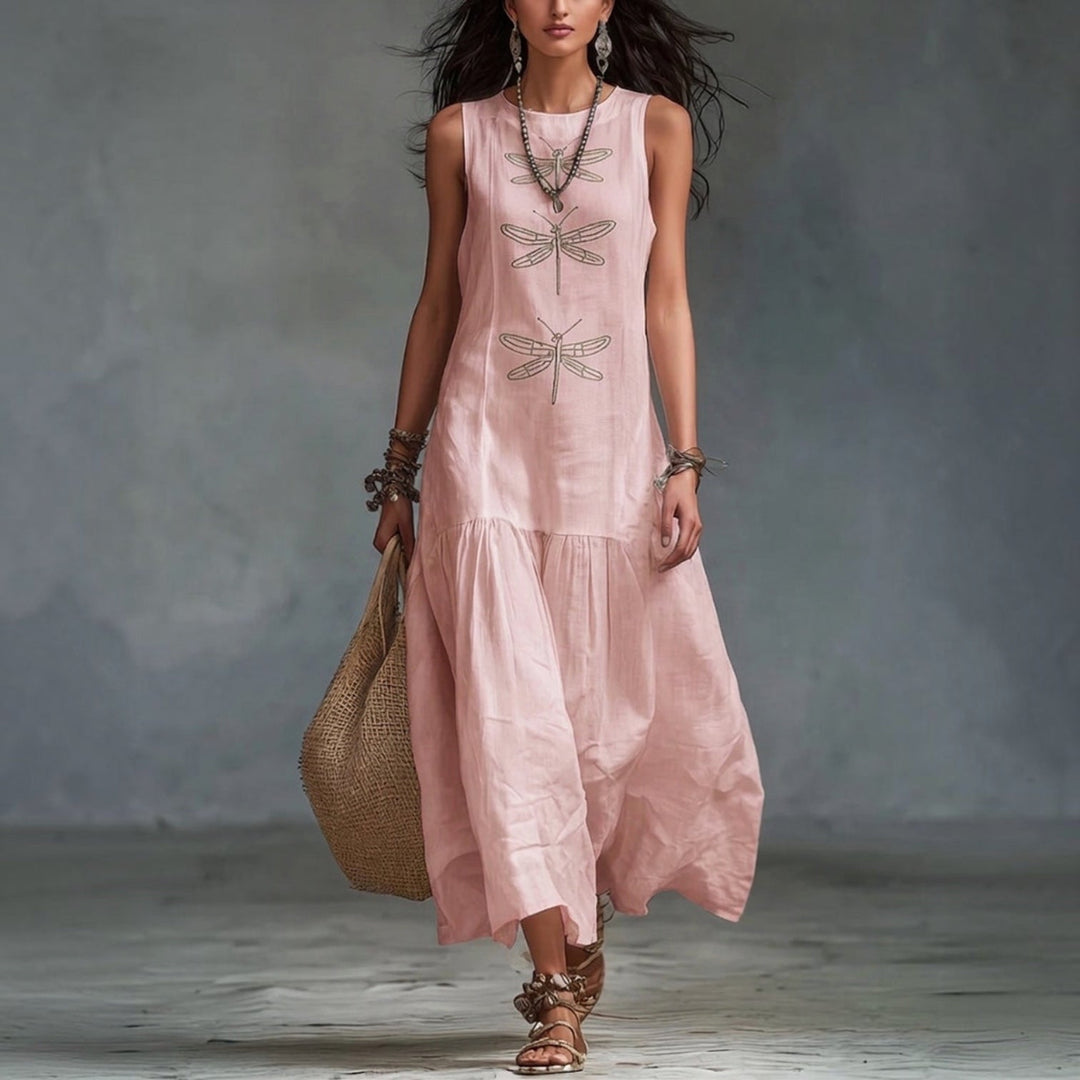 Geneviève™ | Robe Maxi Sans Manches