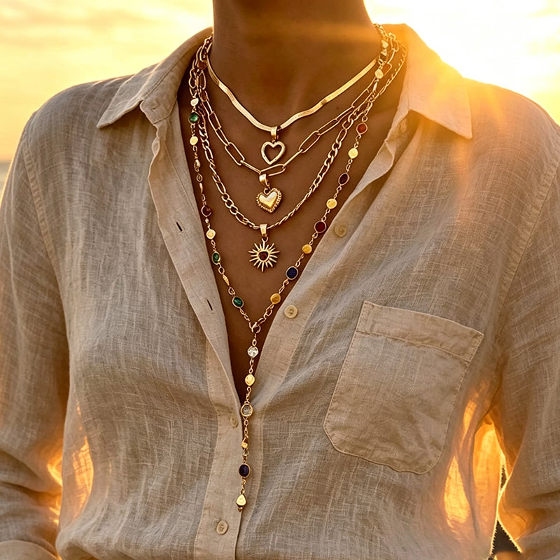Collier Pendentif Vintage