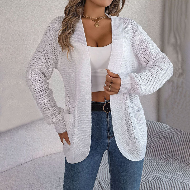 Cardigan Tricoté Décontracté