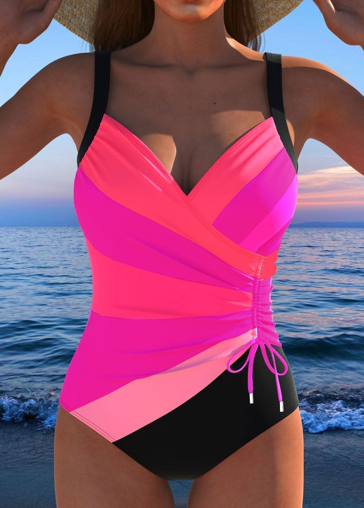 Éloria – Maillot de bain élégant à imprimé coloré