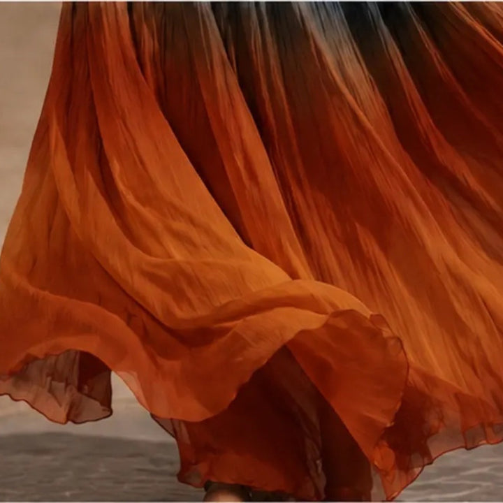 PAULA™ | Robe Longue Élégance Dégradée