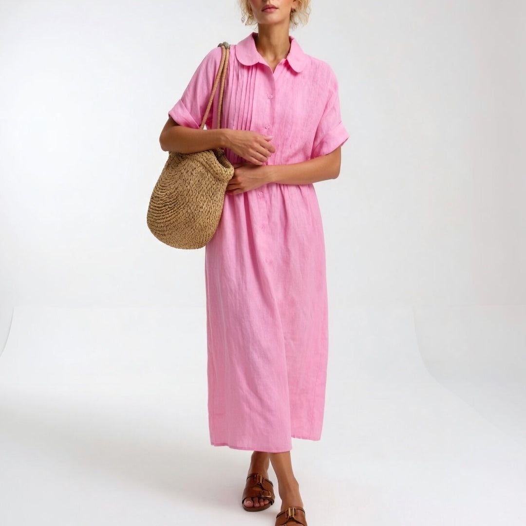 Lysandra™ | Robe chemise fluide d’été
