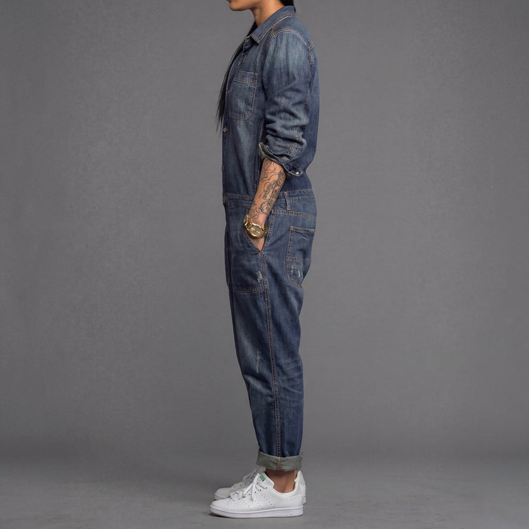DAPHNÉ™ | Salopette Denim Décontractée