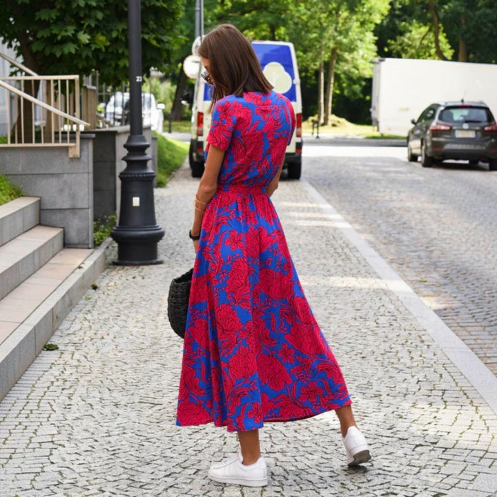 JULIA™ | Robe Col V Élégante