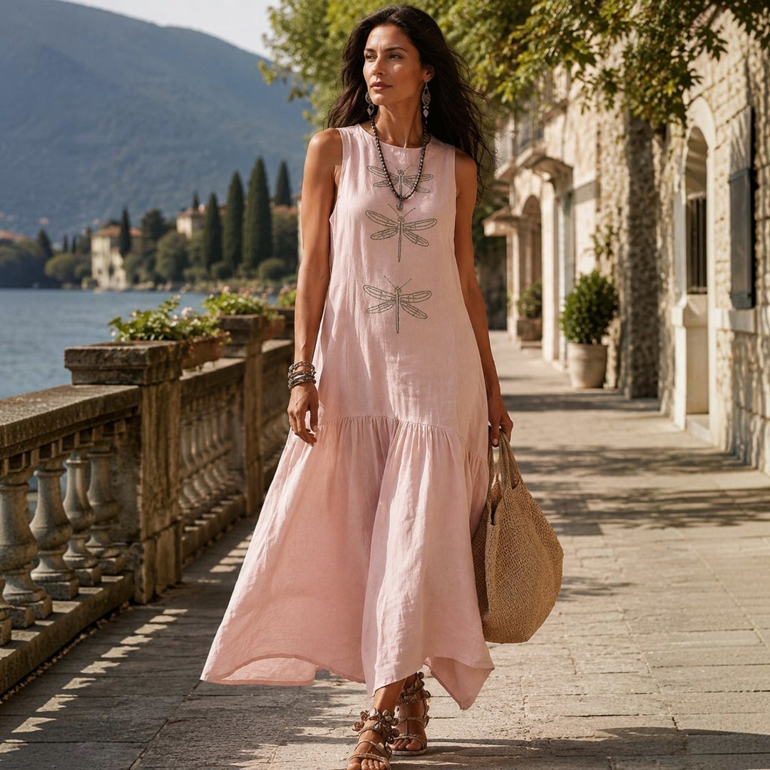 Geneviève™ | Robe Maxi Sans Manches