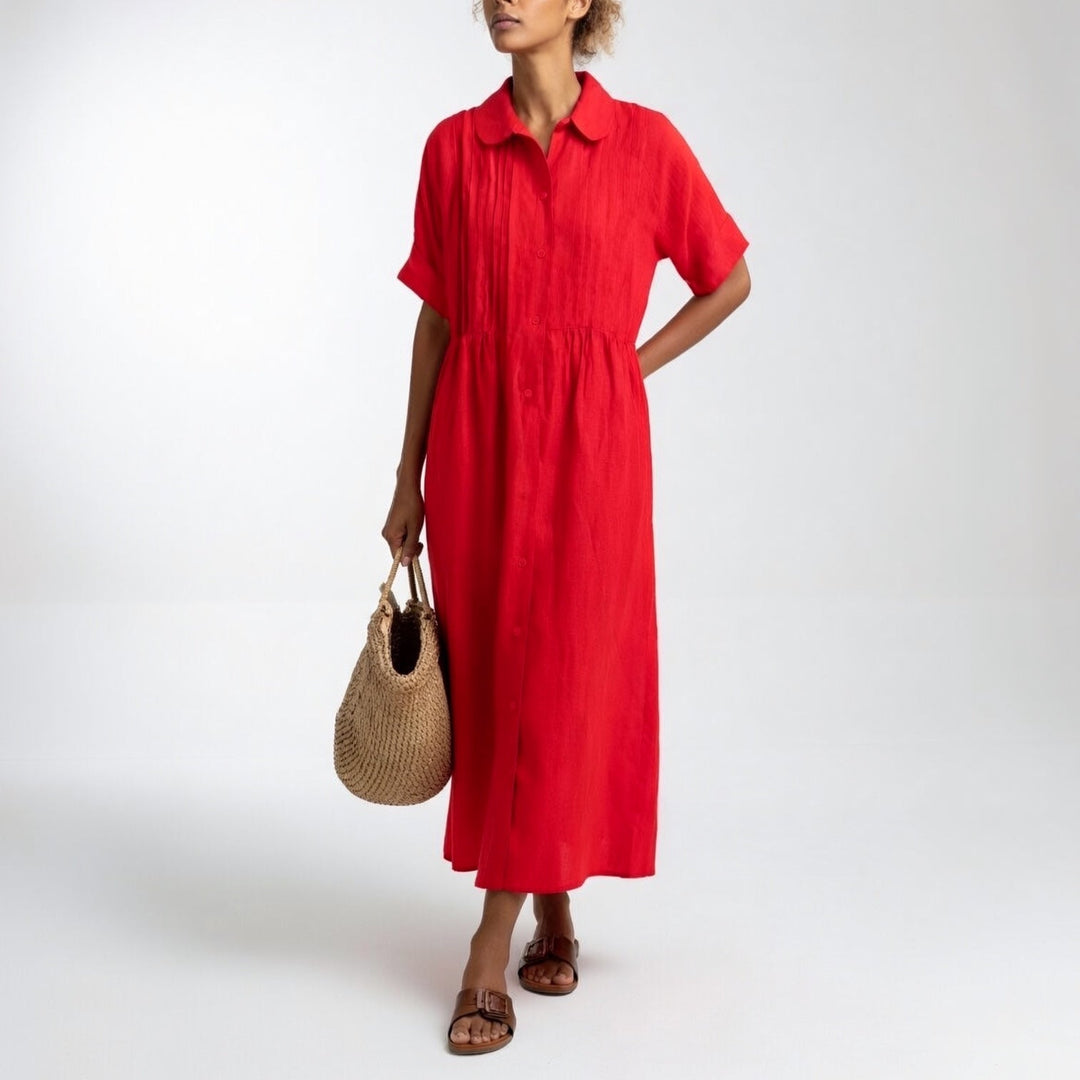 Lysandra™ | Robe chemise fluide d’été
