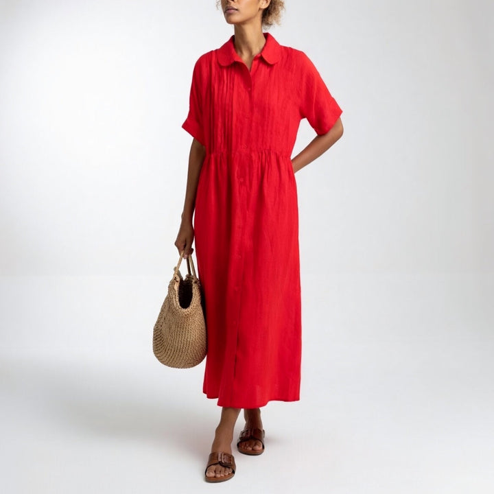 Lysandra™ | Robe chemise fluide d’été