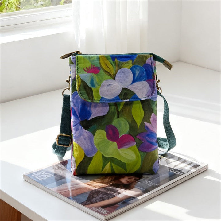 Sac Fleuri Vintage