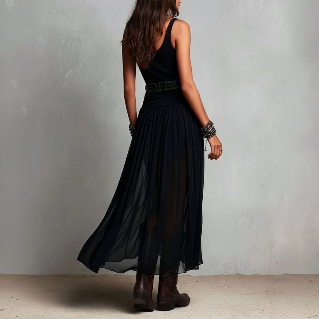 Odette™ | Robe maxi en tulle élégante