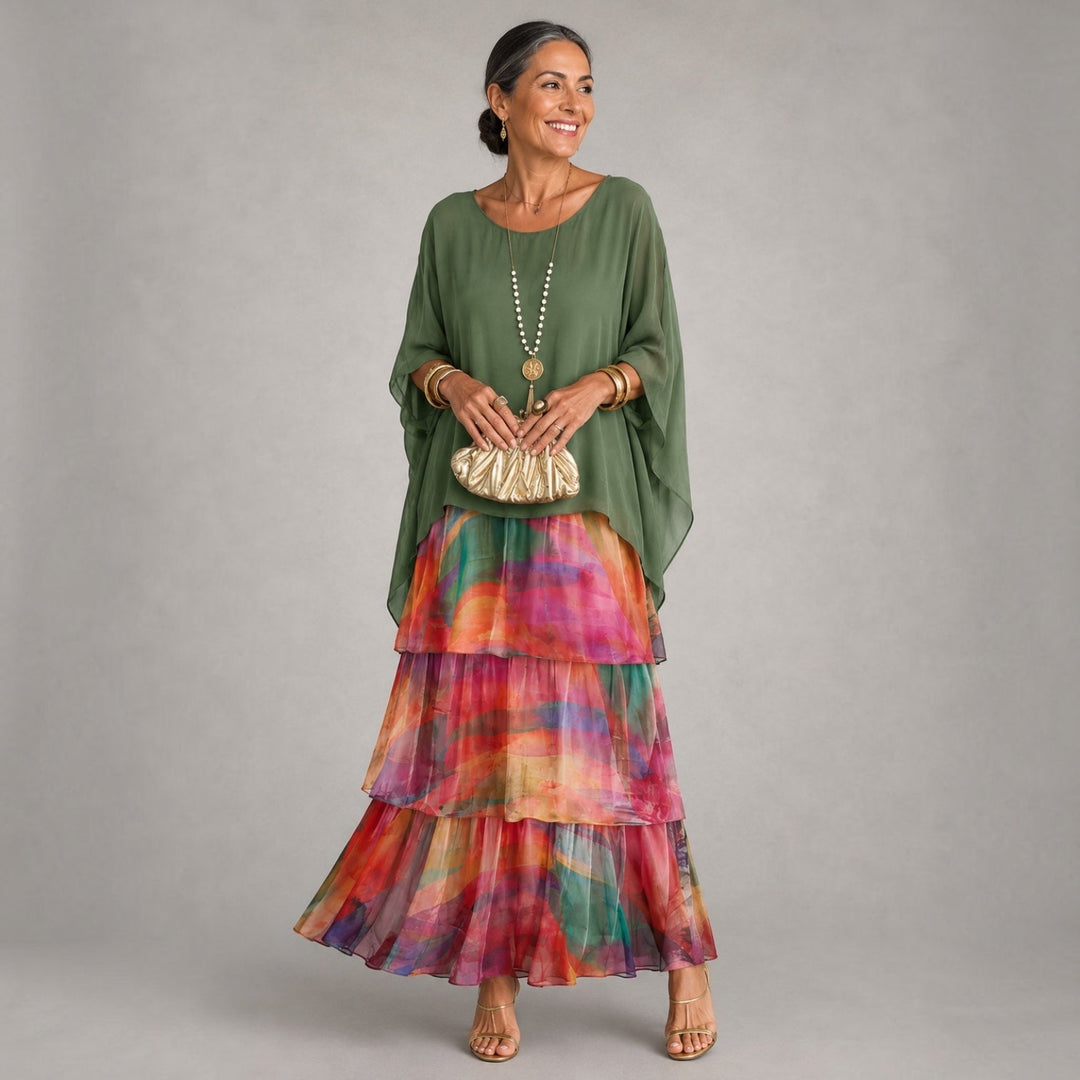 Lara™ | Robe Longue Fluide Élégante