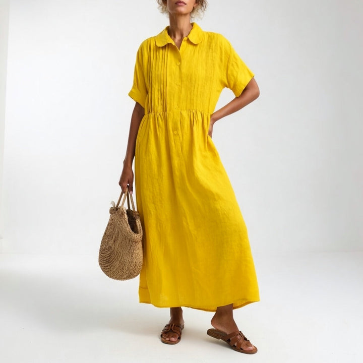 Lysandra™ | Robe chemise fluide d’été