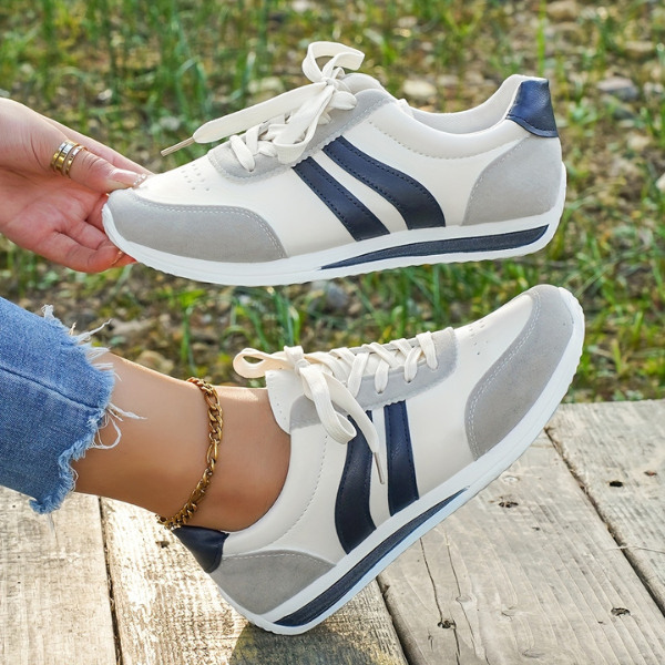 Lina | Baskets Confortables à Lacets Style Casual