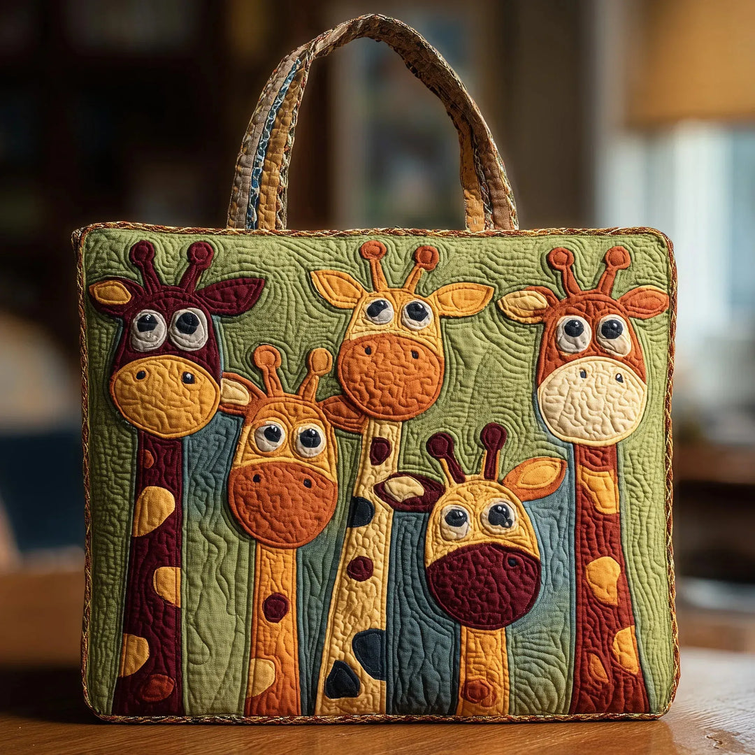 Sac Matelassé Girafe